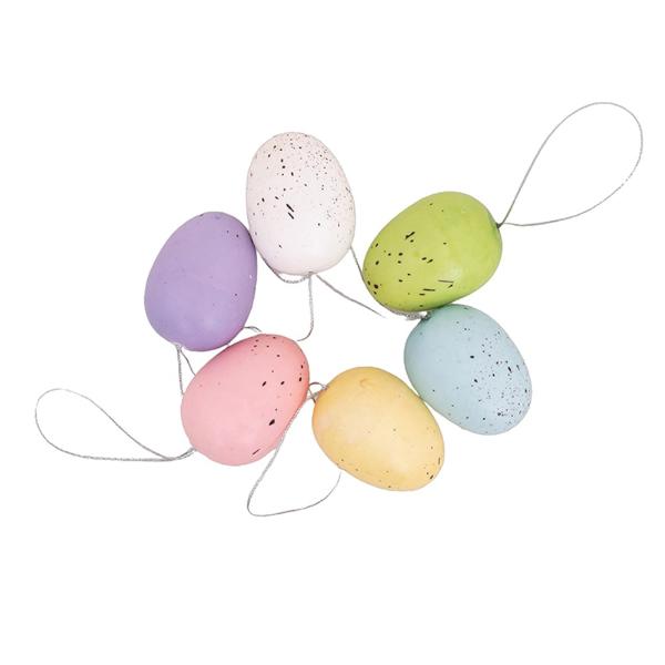 6 Pack Assorted Easter Eggs