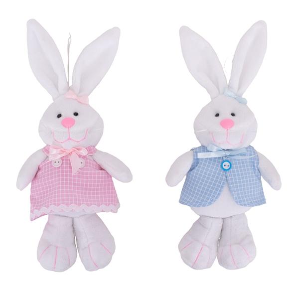 Assorted Fluffy Bunnies - 25cm