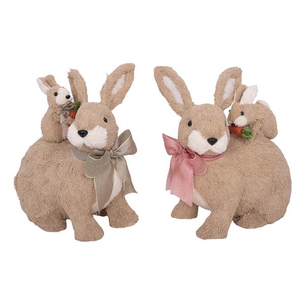 Assorted Mummy Bunnies - 27cm x 18cm x 28cm