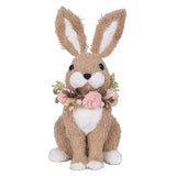 Load image into Gallery viewer, Bunny With Flowers - 17cm x 15cm x 30cm