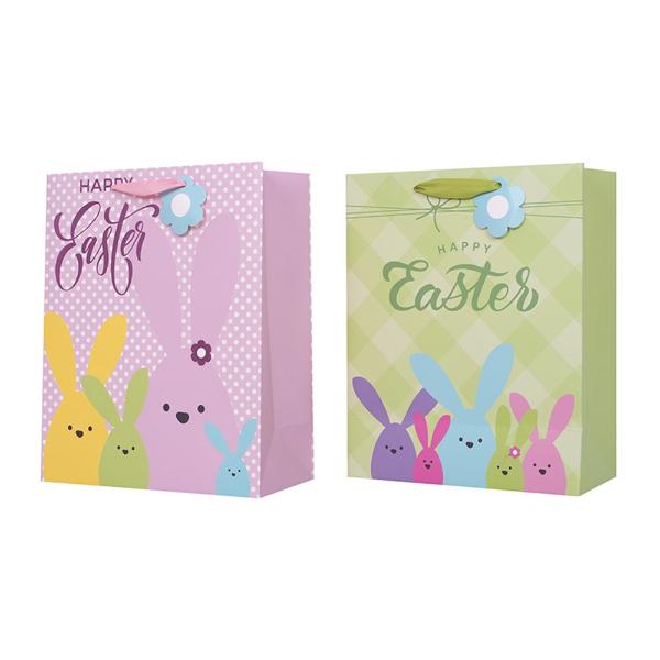 Assorted Large Cute Easter Gift Bag - 26cm x 32cm x 12cm