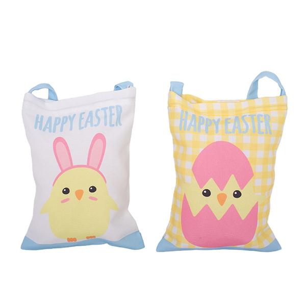 Canvas Easter Tote Bag - 15cm x 20cm
