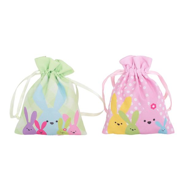 Canvas Easter Gift Bag - 12cm x 15cm