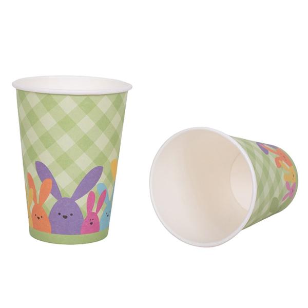 20 Pack Cute Easter Paper Cup - 266ml