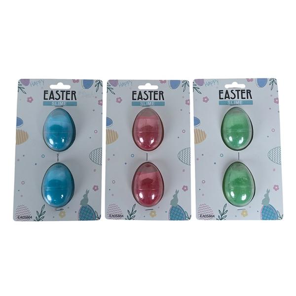 2 Pack Assorted Easter Slime