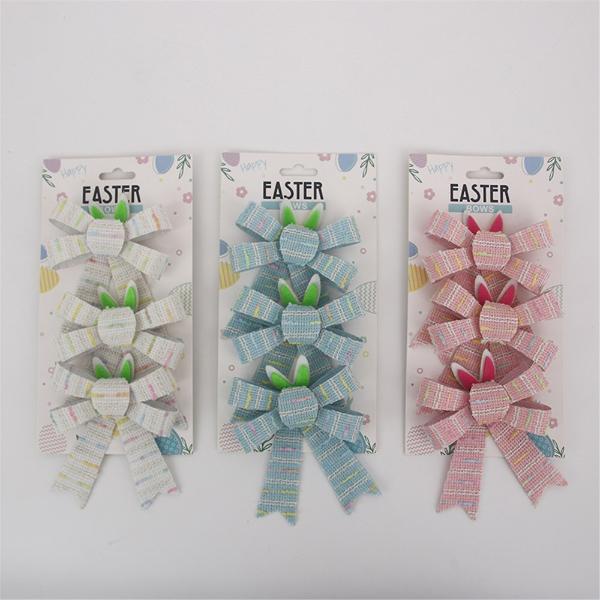 3 Pack Easter Bows - 9cm x 12cm