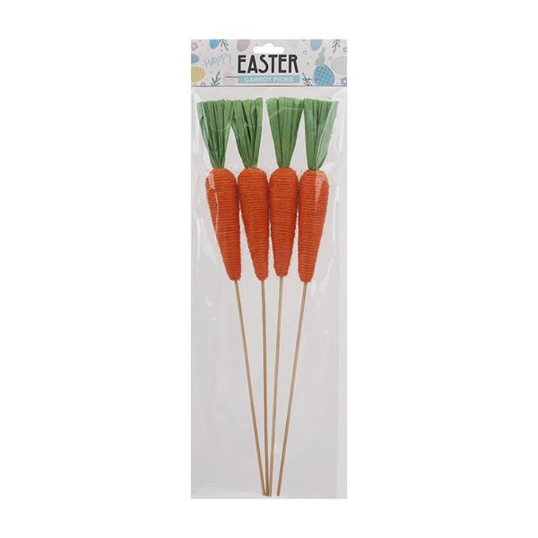 4 Pack Carrot Picks - 35cm