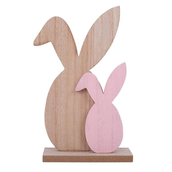 Mdf Bunny Sign - 21cm x 12cm