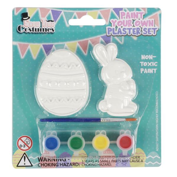 4 Pack Easter Paint Your Own Plaster Set