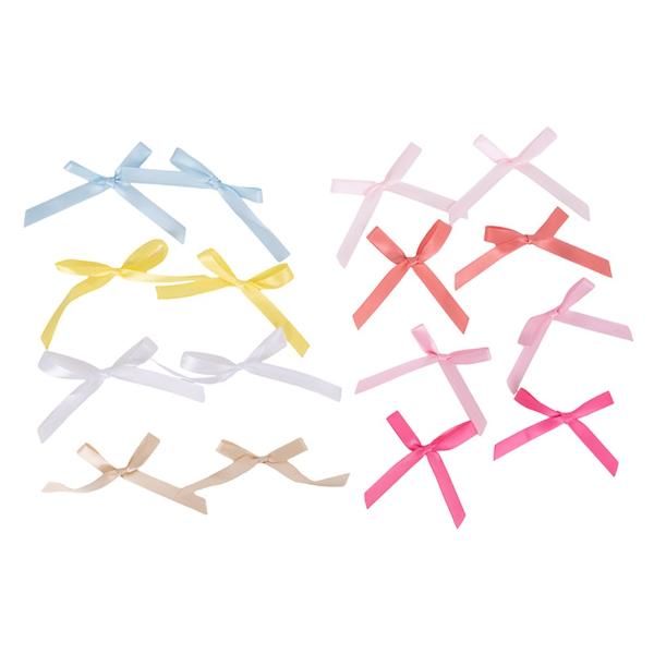 8 Pack Easter Mini Bows - 7cm