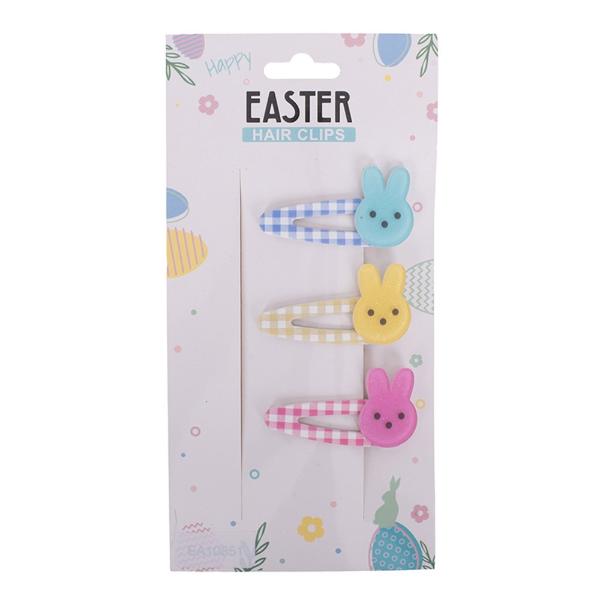 3 Pack Bunny Hair Clip