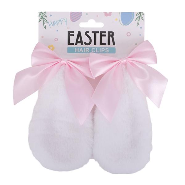 2 Pack Easter Floppy Bunny Ear Hair Clip
