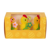 Load image into Gallery viewer, 3 Pack Chicks With Glasses & Flower - 6cm