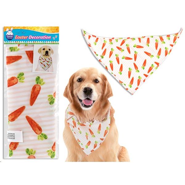 Polyester Easter Dog Bandana - 54cm x 54cm x 76cm