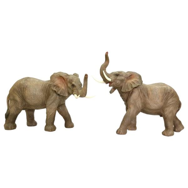 Standing Grey Elephant - 31cm