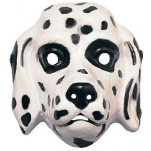 Plastic Dalmatian Mask