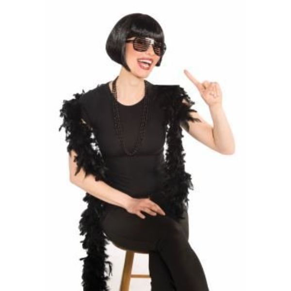 Colored Bob Wig-Black