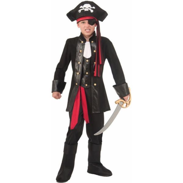 Boys Seven Seas Pirate Costume - Medium