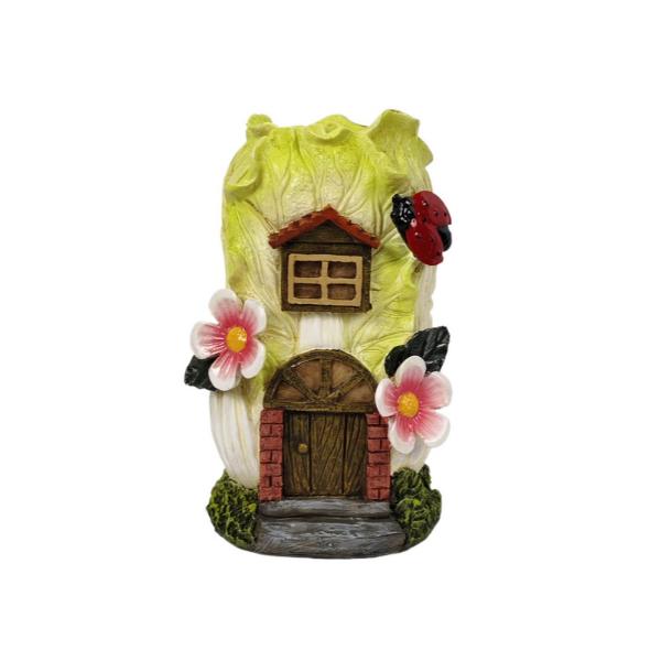 Lettuce Fairy Garden House - 17cm