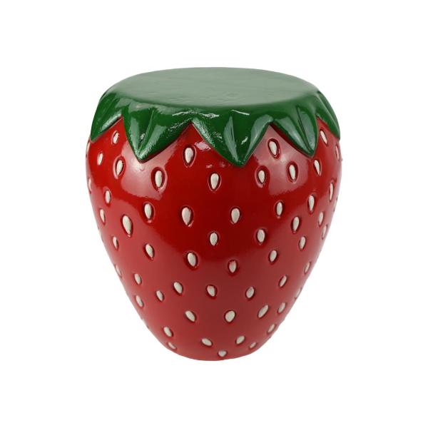 Fairy Garden Strawberry Stool - 26cm