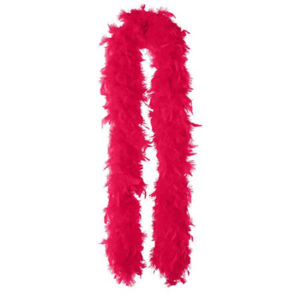 Red 60g Feather Boa - 150cm