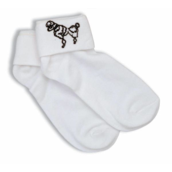 POODLE SOCKS-ADULT