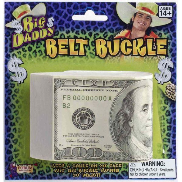 Big Daddy $ Bill Belt Buckle