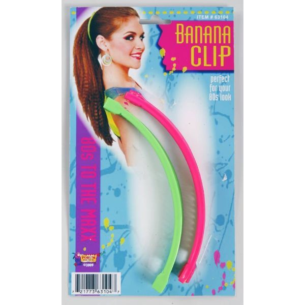 80S BANANA CLIPS-2/BLISTERCD