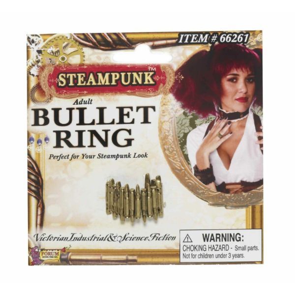 STEAMPUNK BULLET RING