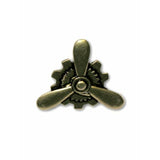 Load image into Gallery viewer, STEAMPUNK BRNZ PROPELLER RING