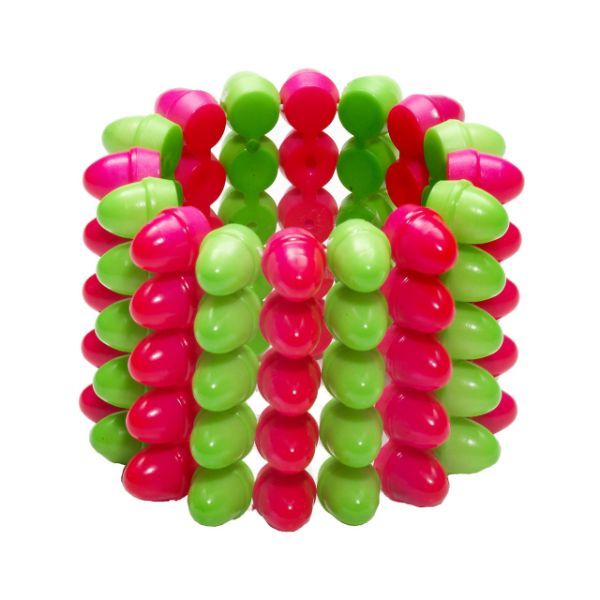 Spike Bracelet (Green/Pink)