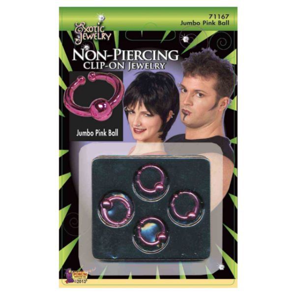 4 Pack Jumbo Ball Ring Piercing