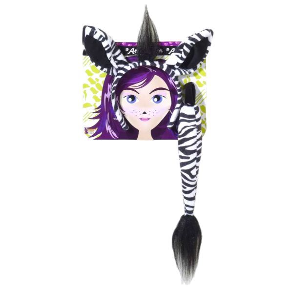 Animal Kit-Zebra With Tail