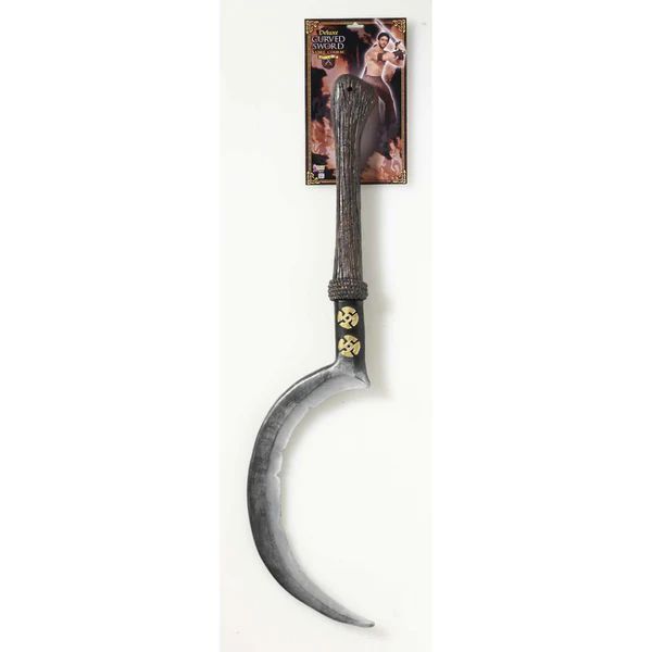 MEDIEVAL FANTASY-CURVED SWORD