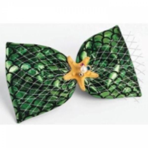 Mermaid Hairbow - Green