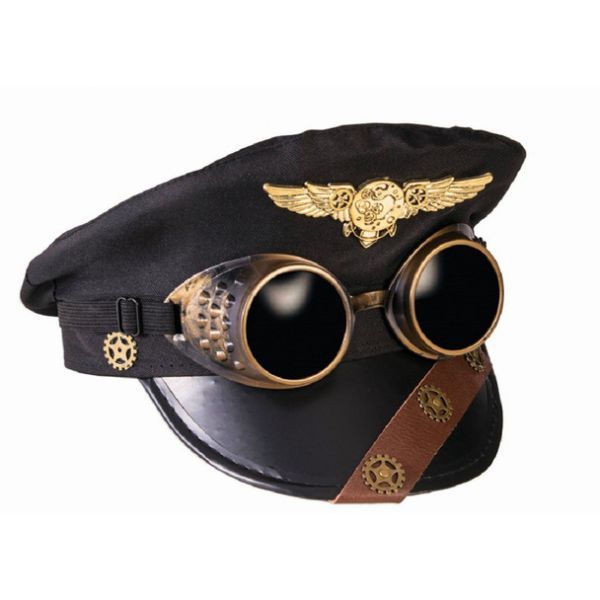 HAT-STEAMPUNK POLICE HAT