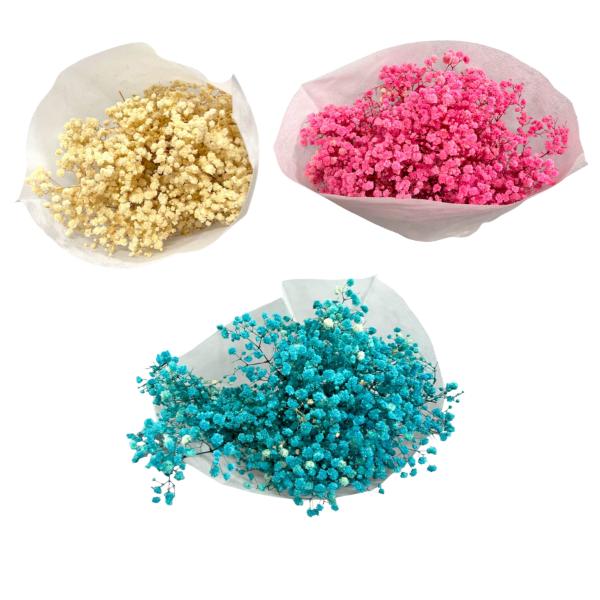 Coloured Silicon Baby Breath Bouquet