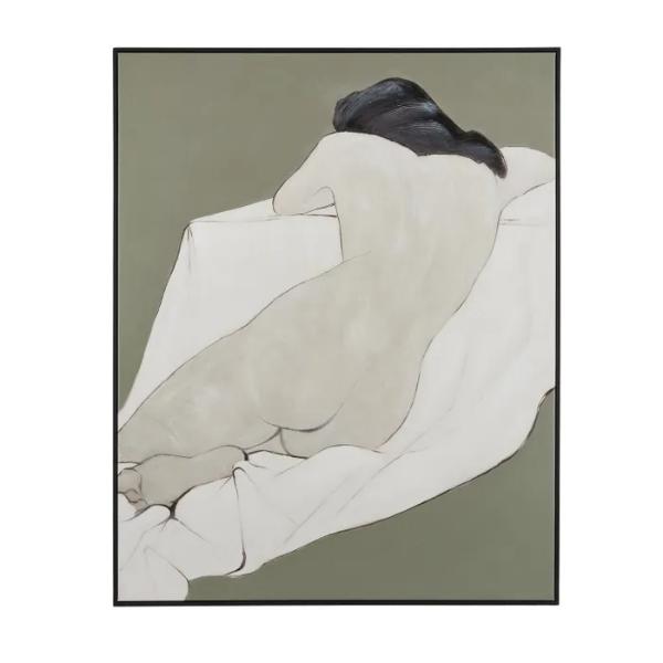 Black Harlow Oil Painting Frame - 80cm x 100cm