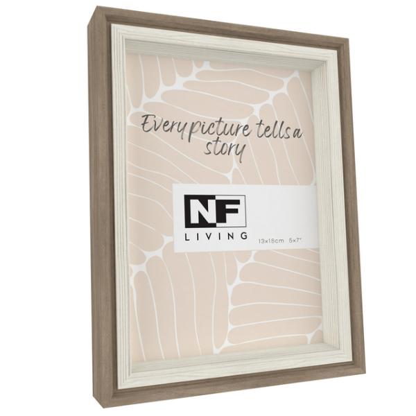 Natural Boxed Frame - 5cm x 7cm