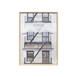 Load image into Gallery viewer, Natural A1 Hudson Round Profile Frame - 59.4cm x 3cm x 84.1cm