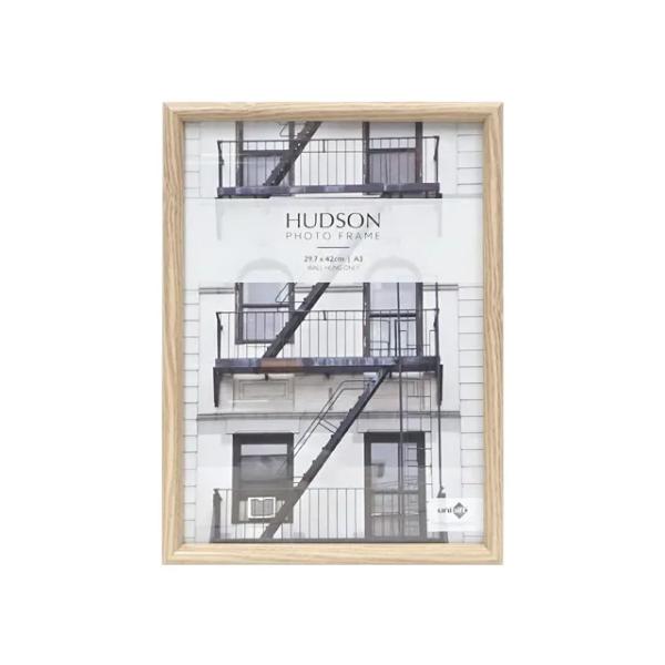 Natural A3 Hudson Round Profile Frame - 29.7cm x 3cm x 42cm