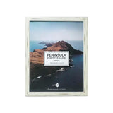 Load image into Gallery viewer, Distressed White Peninsula Frame - 28cm x 36cm