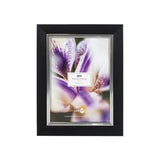 Load image into Gallery viewer, Black & Silver Iris Frame - 13cm x 18cm