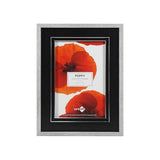 Load image into Gallery viewer, Black & Grey Poppy Frame - 10cm x 15cm