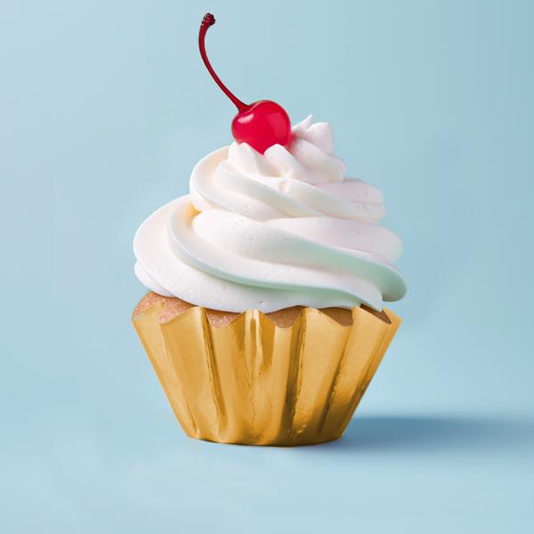 24 Pack Gold Bloom Baking Cups