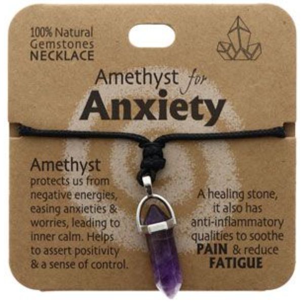 Anxiety Gemstone Necklace