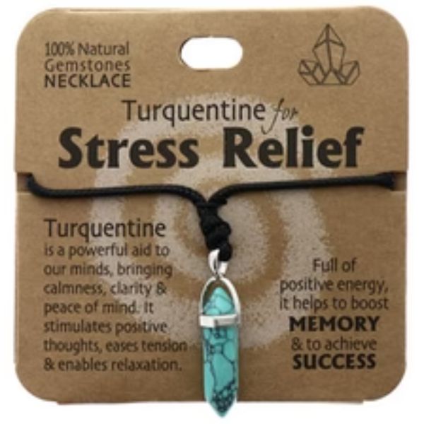 Stress Relief Gemstone Necklace