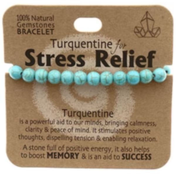 Stress Relief Gemstone Bracelet