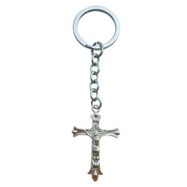 Jesus Crucifix Silver (14)