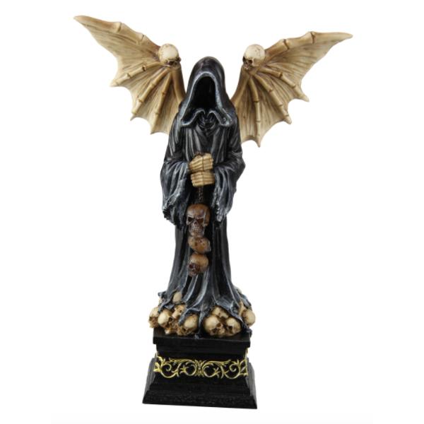 Grim Reaper With Skull On Base - 29.5cm